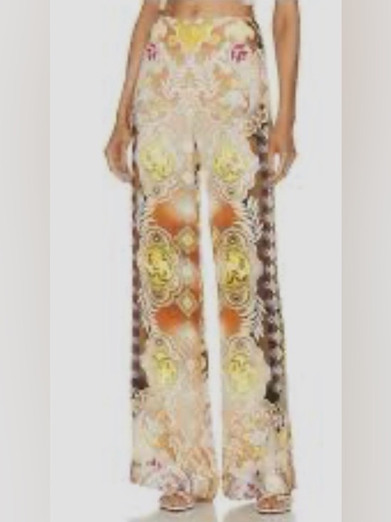 Alexis Pants - NWOT Alexis Geneve Paisley Pants Size XL $395 Retail. Brand New